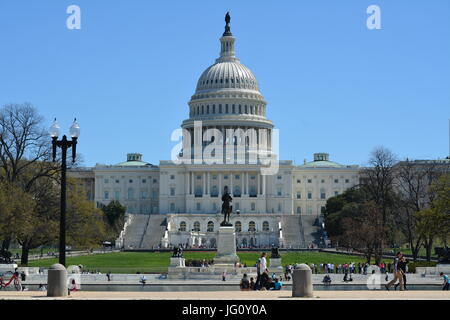 Gli Stati Uniti Campidoglio di Washington D.C. Foto Stock