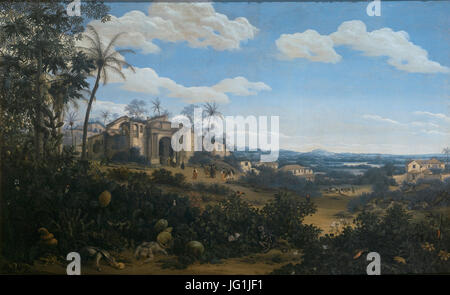 Gezicht op Olinda, Brazilië Rijksmuseum SK-A-742 Foto Stock