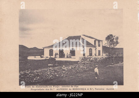 IndäBAstria de Lacticios da Ilha Terceira, 5, Arquivo de Villa Maria, Angra do HeroäADsmo, Ilha Terceira, AäA7minerali Foto Stock