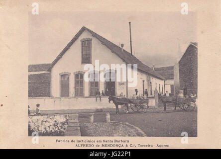 IndäBAstria de Lacticios da Ilha Terceira, 12, Arquivo de Villa Maria, Angra do HeroäADsmo, Ilha Terceira, AäA7minerali Foto Stock