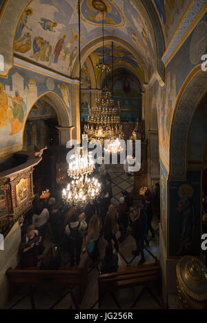 Chiesa Greco Ortodossa dell'Annunciazione di Nazareth Foto Stock