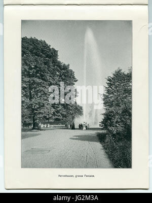 Karl F. Wunder Hannover 26 Ansichten nach künstlerischen Aufnahmen Foto Stock