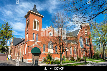 Chiesa battista a Buffalo - NY, STATI UNITI D'AMERICA Foto Stock