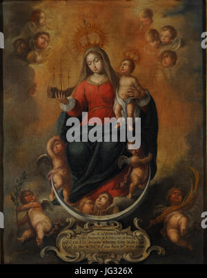 La Virgen del Buen Ayre - Anónimo Foto Stock