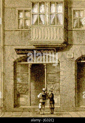 Ladengeschäft Leipzig Julius Klinkhardt Foto Stock