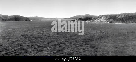 Golden Gate da Lands End San Francisco c1895 Foto Stock
