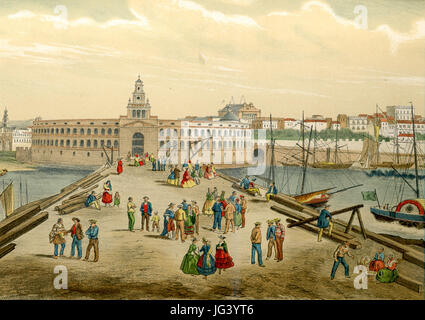 Museo del Bicentenario - Vista de Buenos Aires Foto Stock