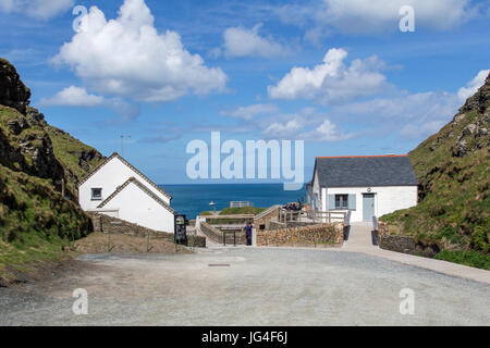 Castello di Tintagel Foto Stock