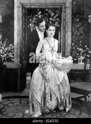 L'ULTIMO DELLA SIGNORA CHEYNEY 1929 MGM film con Norma Shearer e Basil Rathbone Foto Stock