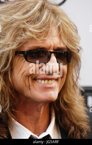 David coverdale arriva terzo annuale di revolver golden gods awards il club nokia Aprile 20,2011 Los Angeles, California. Foto Stock