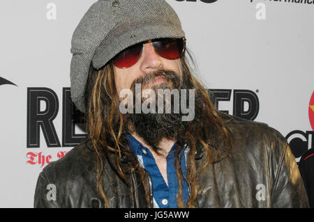 Rob Zombie arriva terzo annuale di revolver golden gods awards il club nokia Aprile 20,2011 Los Angeles, California. Foto Stock