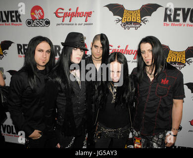 Joey jordison mercoledì 13 murderdolls arrivare 3° annuale di revolver golden gods awards il club nokia Aprile 20,2011 Los Angeles, California. Foto Stock