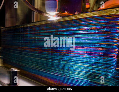 Il filo ad arco + produzione additiva a Cranfield University Foto Stock