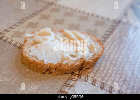 Antipasto costituito da rafano e maionese Foto Stock