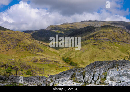 Snowdon Parco nazionale del Galles del Nord Regno Unito Foto Stock