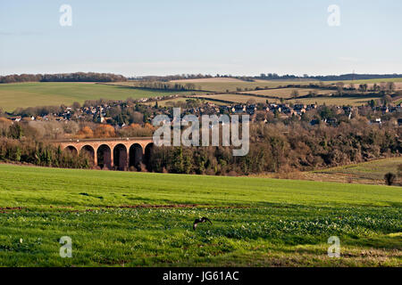 Eynsford il viadotto in Valle Darenth,Eynsford, REGNO UNITO Foto Stock