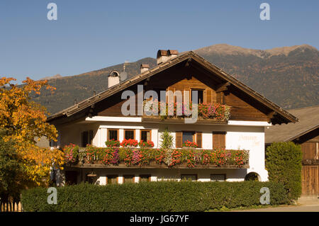 L'Italia, Trentino - Alto Adige, Provincia Autonoma di Bolzano, Dolomiti, Val di Funes, Tiso. Foto Stock