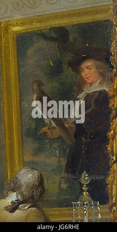 Rubens - Falcon Hunter - Dettaglio De kunstgalerij van Jan Gildemeester Jansz Rijksmuseum SK-A-4100 28ritagliato29 Foto Stock