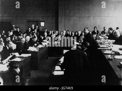 SesiónDeLaSociedadDeNacionesSobreManchuria1932 Foto Stock