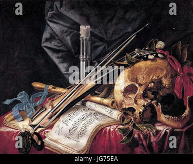 Simon Renard de Saint-André- Vanitas - Still-Life (3) Foto Stock