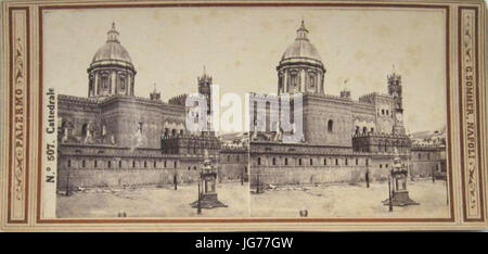 Sommer Giorgio 281834-191429 26 Behles Edmond 281841-192429 - n. 0507 - Palermo - Cattedrale Foto Stock