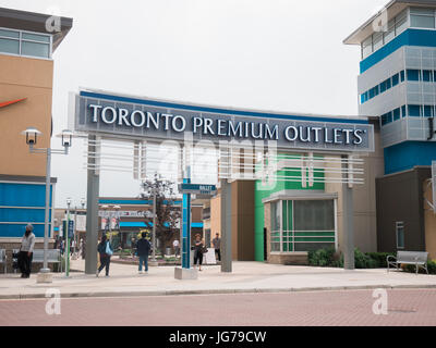 Toronto Premium Outlets Mall Foto Stock