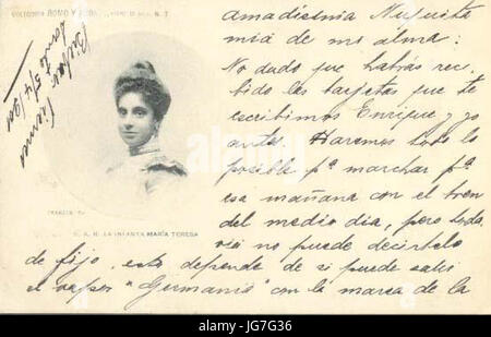 Maria de las Mercedes, Principessa di Spagna 281880-190429 Foto Stock