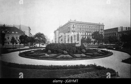 Wilhelmplatz, Berlin 1886 Foto Stock