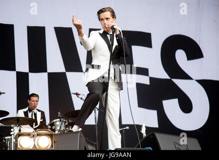 Gli alveari in esecuzione al Barclaycard British Summertime in Hyde Park Foto Stock