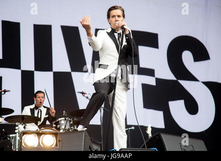 Gli alveari in esecuzione al Barclaycard British Summertime in Hyde Park Foto Stock