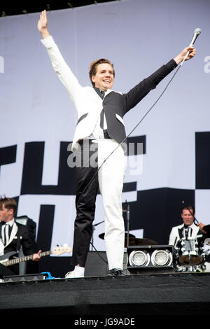 Gli alveari in esecuzione al Barclaycard British Summertime in Hyde Park Foto Stock