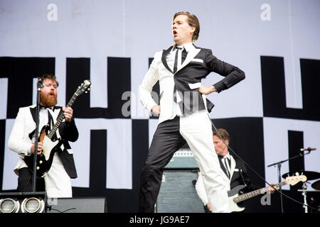 Gli alveari in esecuzione al Barclaycard British Summertime in Hyde Park Foto Stock