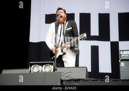 Gli alveari in esecuzione al Barclaycard British Summertime in Hyde Park Foto Stock