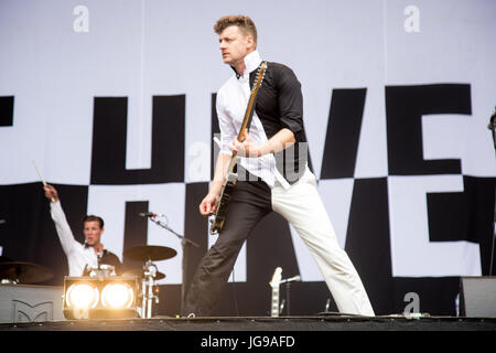 Gli alveari in esecuzione al Barclaycard British Summertime in Hyde Park Foto Stock