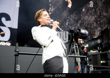 Gli alveari in esecuzione al Barclaycard British Summertime in Hyde Park Foto Stock