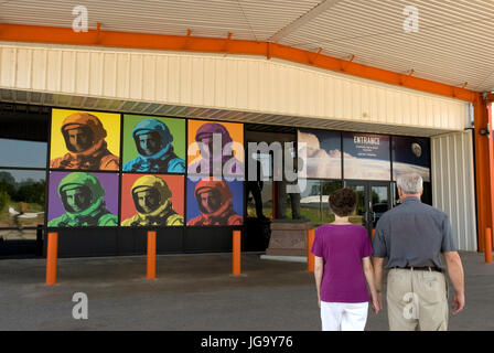 Thomas P Stafford Air and Space Museum a Weatherford Oklahoma, USA. Foto Stock