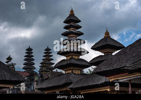 Tempio Besakih Bali ,Indonesia Foto Stock