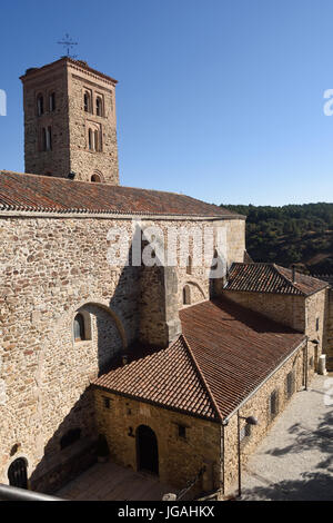 Santa Maria del Castillo chiesa, Buitrago de Lozoya, Comunidad de Madrid, Spagna Foto Stock