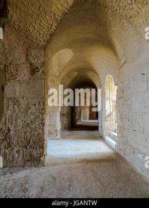 Archi in Eljem colliseium in sousse tunisia Foto Stock