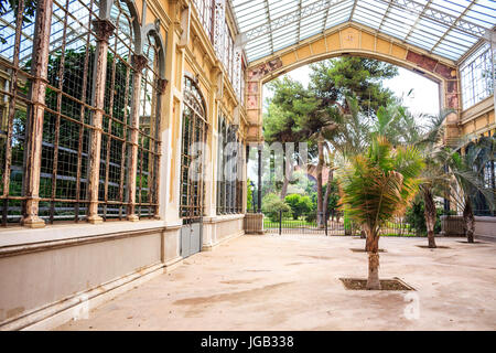 Giardini Fontserè e Mestre in Ciutadella Park, Barcellona Foto Stock