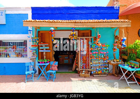 Willemstad Curacao Antille Olandesi meridionale isola dei Caraibi crociera da Miami Florida Foto Stock