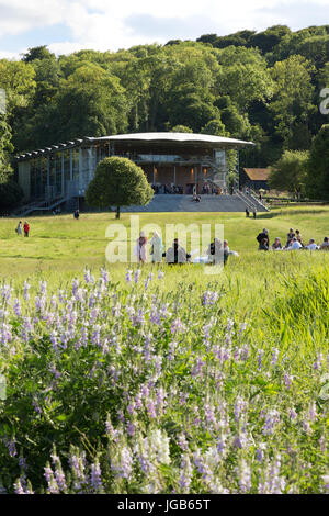 Garsington Opera House di motivi di Wormsley Park Station wagon, Stokenchurch, Buckinghamshire England Regno Unito Foto Stock