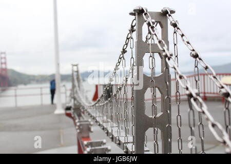 Golden Gate Bridge demo Foto Stock