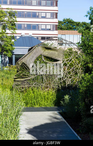 Jardin des Geants (il Giardino dei giganti) a Lille, Francia Foto Stock