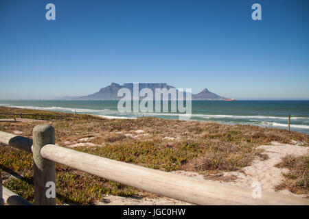 La Table Mountain di Città del Capo in Sud Africa Foto Stock