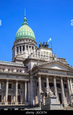 Palazzo dell'Argentina Congresso Nazionale, Buenos Aires, Argentina, Sud America Foto Stock