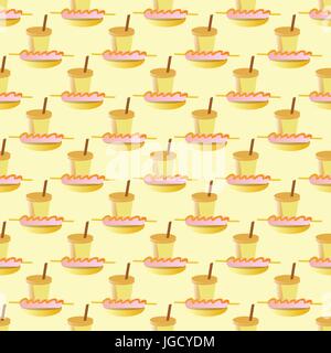 Modello senza giunture. Illustrazione per la progettazione Illustrazione Vettoriale