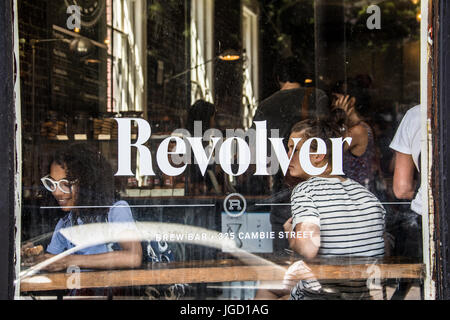 Revolver Cafe, Cambie Street, Vancouver, Canada Foto Stock