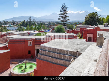 Il monastero di Santa Catalina - Arequipa, Perù Foto Stock