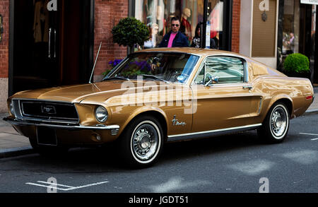 Mustang dell'annata Foto Stock